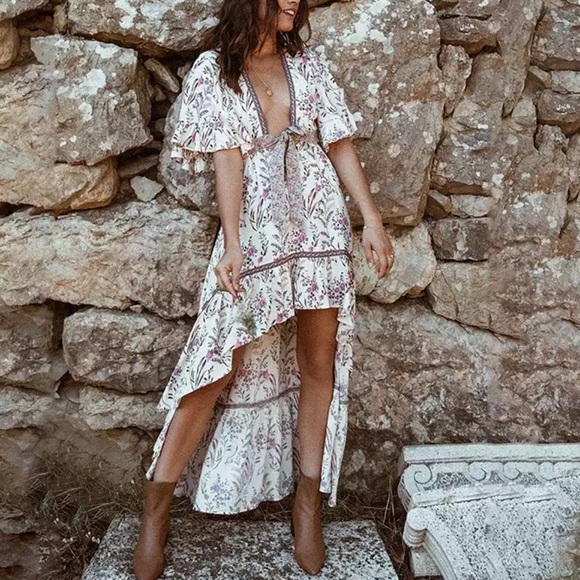 Boho Floral Dress - Picture 5 of 16